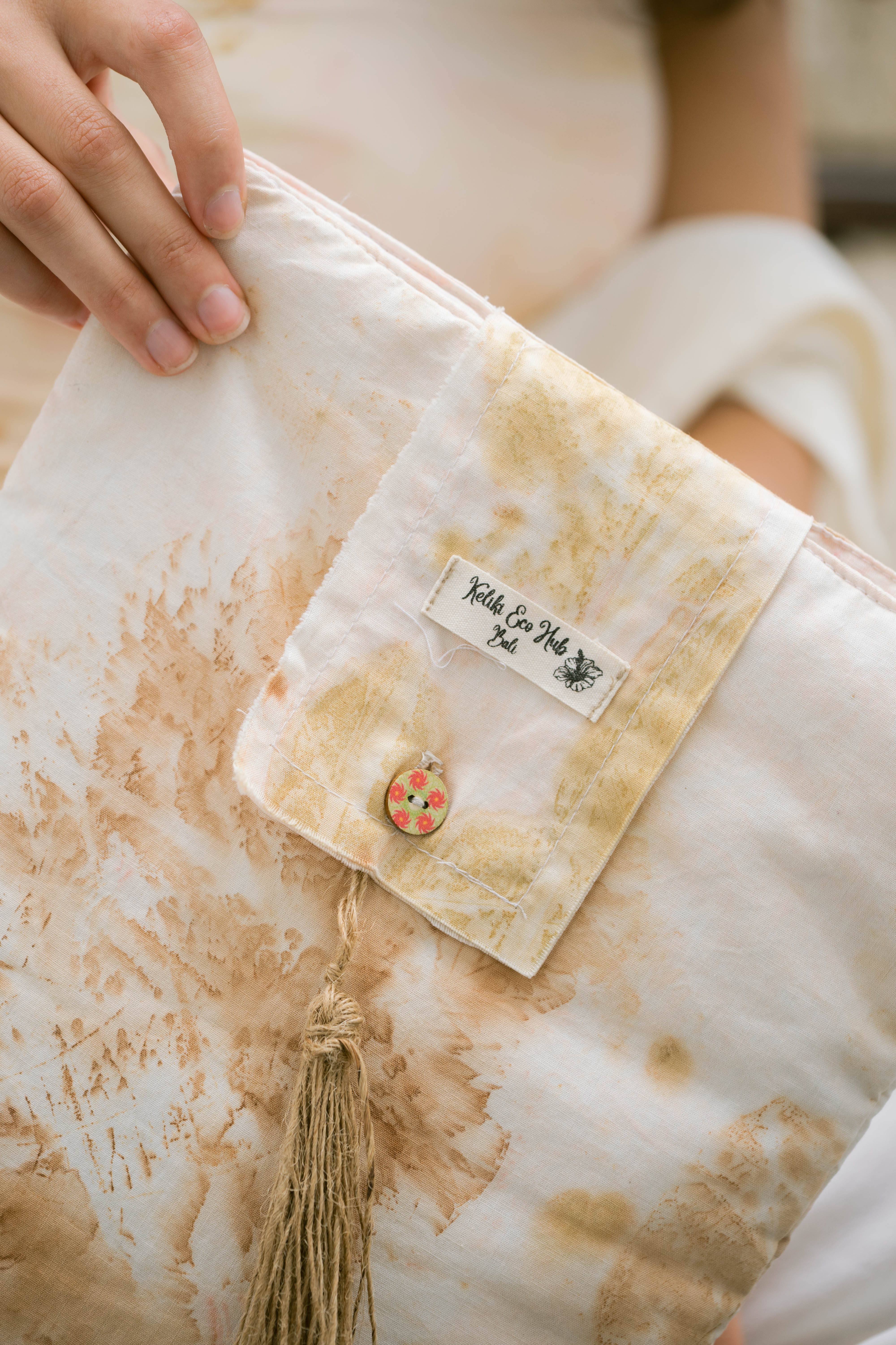 Sari Laptop Cover – Natural Cotton Fabrics 💻🌿