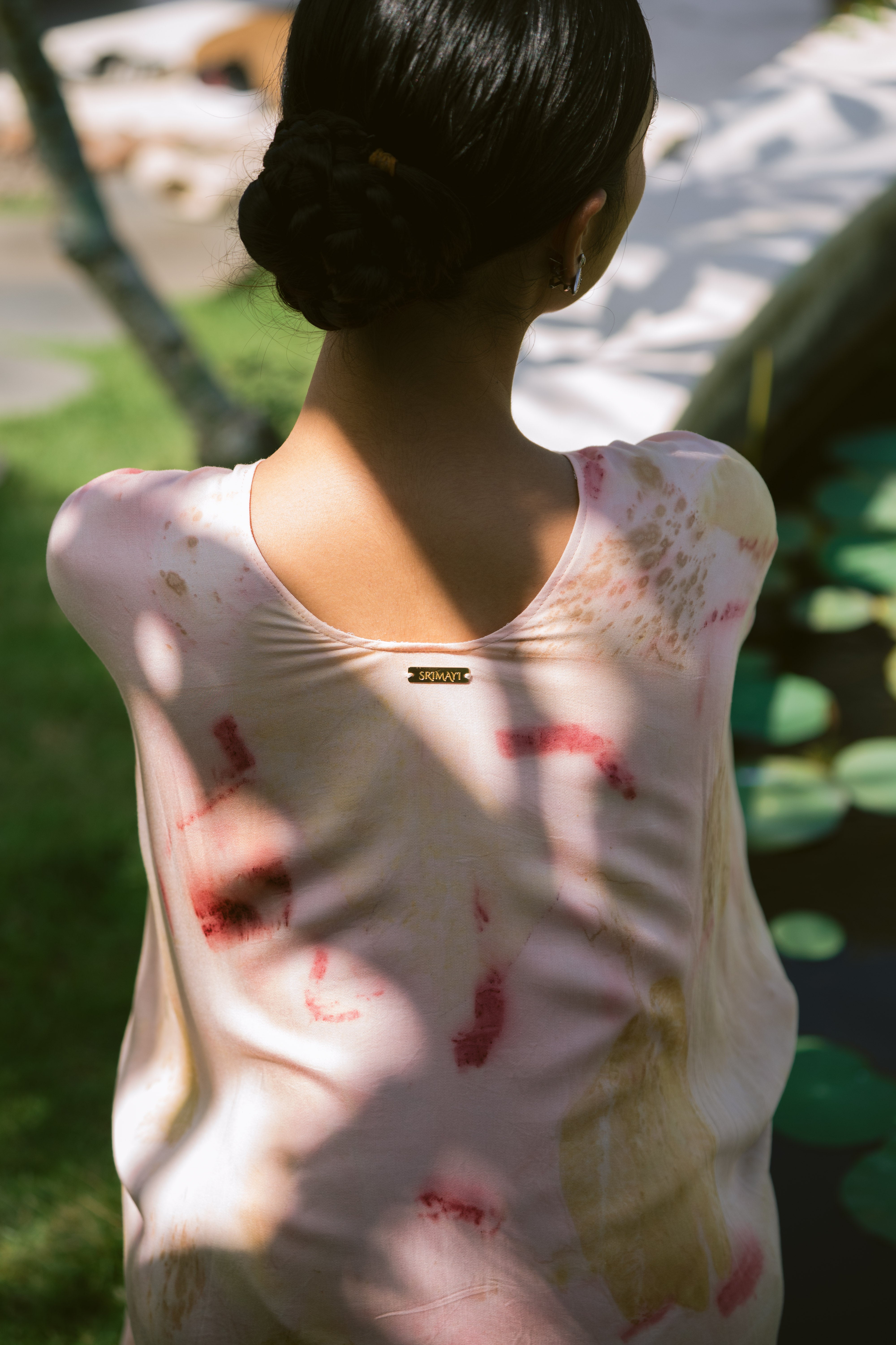 The Parvati – Red, Pink, Purple & Yellow  Eco Vero Friendly  Print Dress