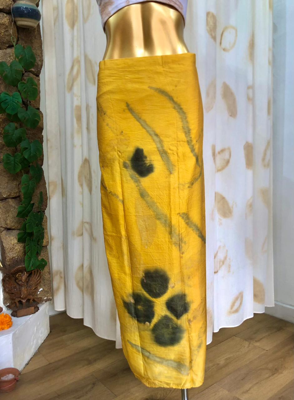 Sarong Cosi - Yellow and Black